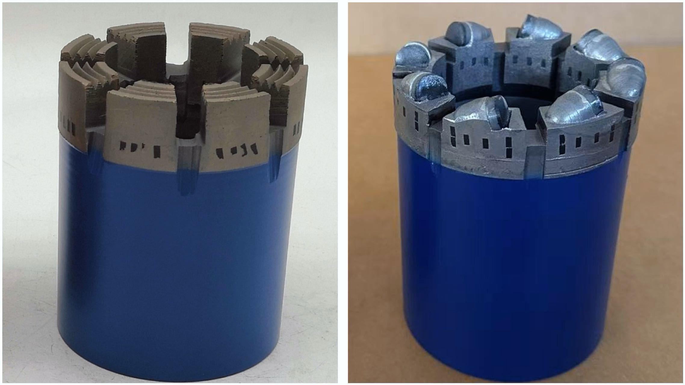 Comparison of PDC core bits and impregnated core bits