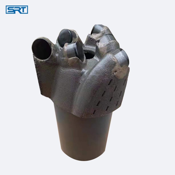 75mm matrix flat face PDC non core bits for grouting and drainage 