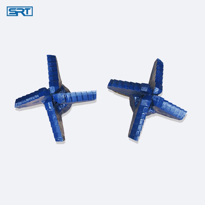 8 1-2  water borehole drilling 3 wings diamond PDC drag bits for soft formation drilling 