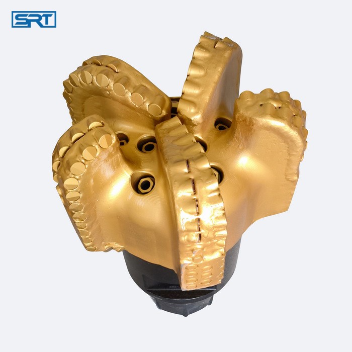 API high quality 12 1-4 in 5 blades vertical well drilling petroluem and hole boring PDC rock bits