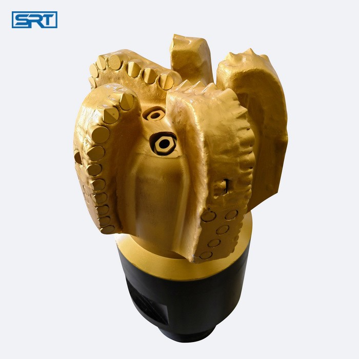 9 7-8 5 wings matrix body PDC bit diamond drilling bit for underground water drilling - 副本