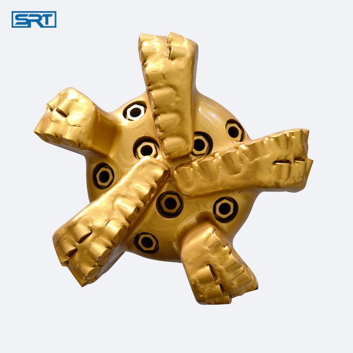 10 5-8 inch oil and water borehole rotary drilling PDC bits for hard rock drilling