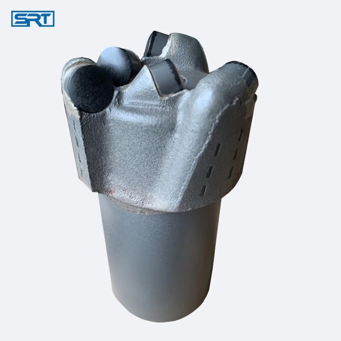 66mm AW BW thread well grouting drilling flat face PDC diamond drill bits 