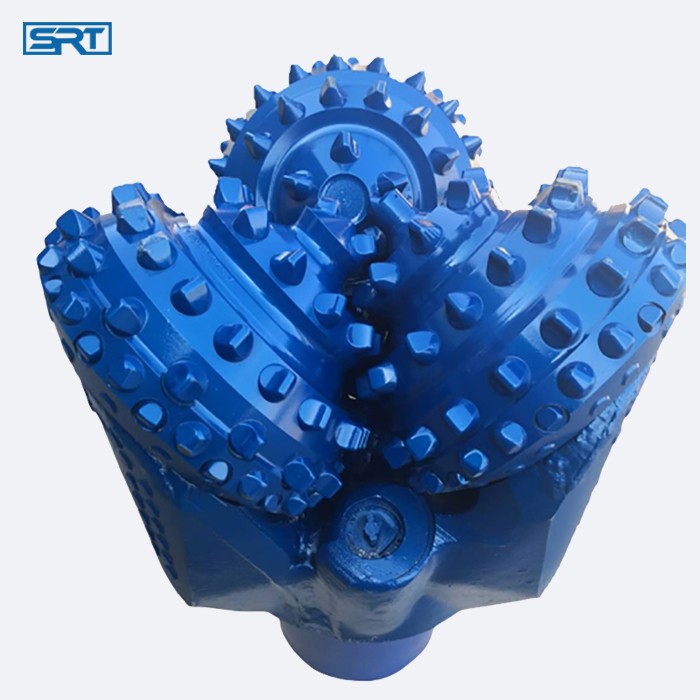 311mm rotary rock drilling TCI tricone bit IADC537 for underground vertical water well drilling